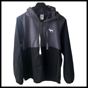 PINK BY VS 1/4 Zip Pullover Anorak Jacket